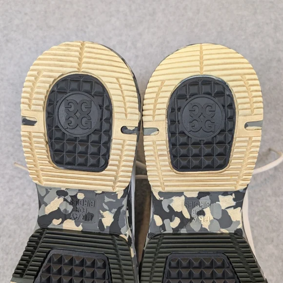 G/FORE MG4+ Spikeless Golf Shoes Men's 11.5 Snow Camo Midsole - Picture 9 of 11